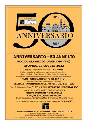 50 Anni - Avviso